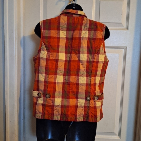 Christopher &Banks plaid vest small - Picture 4 of 5